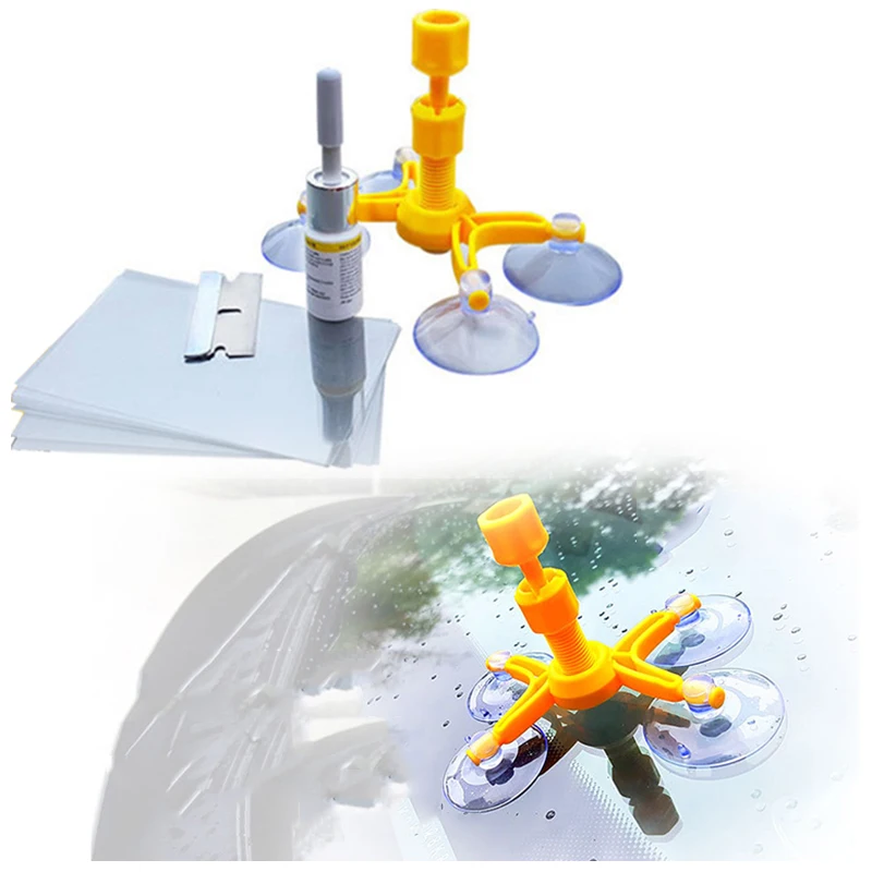 Windshield Repair Kit Auto Glass Repair Toolin Hand Tool Sets from