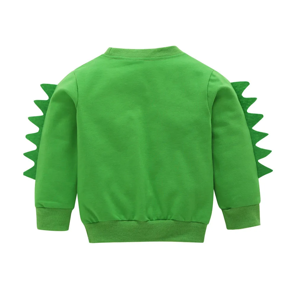 Toddler Baby Girls Boys Long Sleeve Cartoon Eyes Soft Kids Tops Shirt Clothes