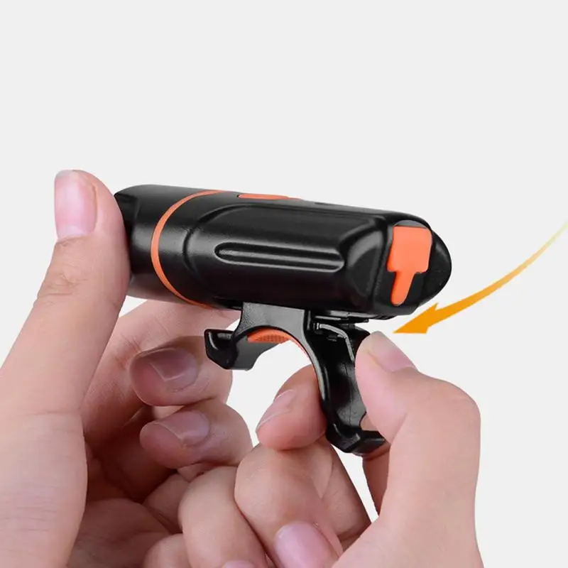 Clearance Waterproof Bicycle Bike Front Light Rechargeable Light Cycling Bike Flashlight Headlight Lamp Power Bank Riding Accessories 4