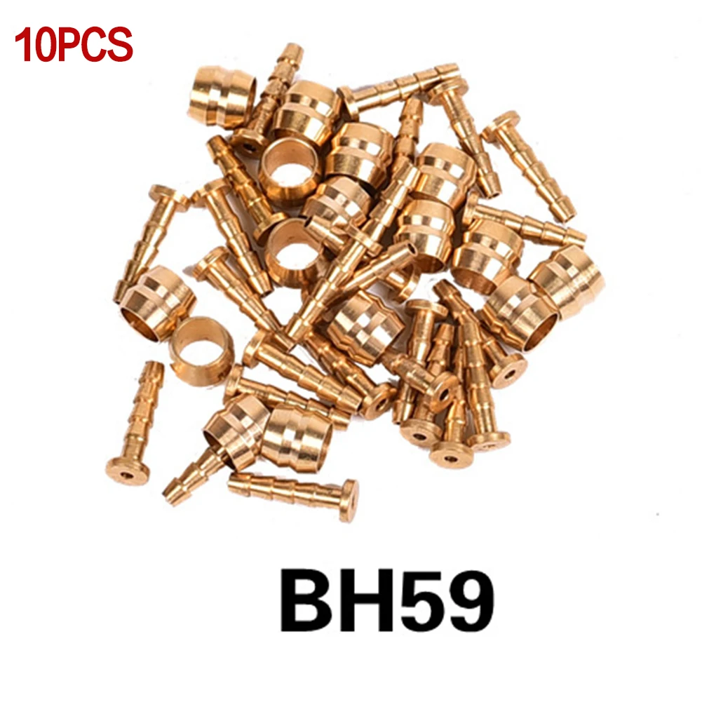 

10 Pairs Hydraulic Disc Brake Bicycle Brake Hose Olive Connector T- Oil Pins For BH90 BH59