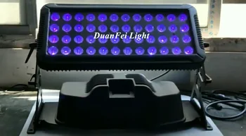 

48x18w 6-in-1 rgbwa uv led wall washer city color outdoor wash Architectural lighting outdoor led flood light