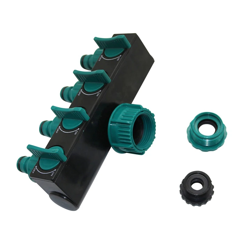 1/2Inch 3/4 дюймовый 1 шланг разветвитель адаптер для орошения 4 полосные соединители