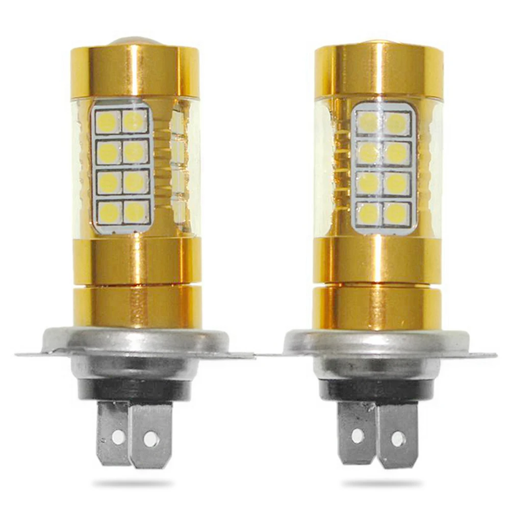 2PCS H7 LED Universal 1500 1800LM PX26D 6000 6500K Flashing LED AC / DC