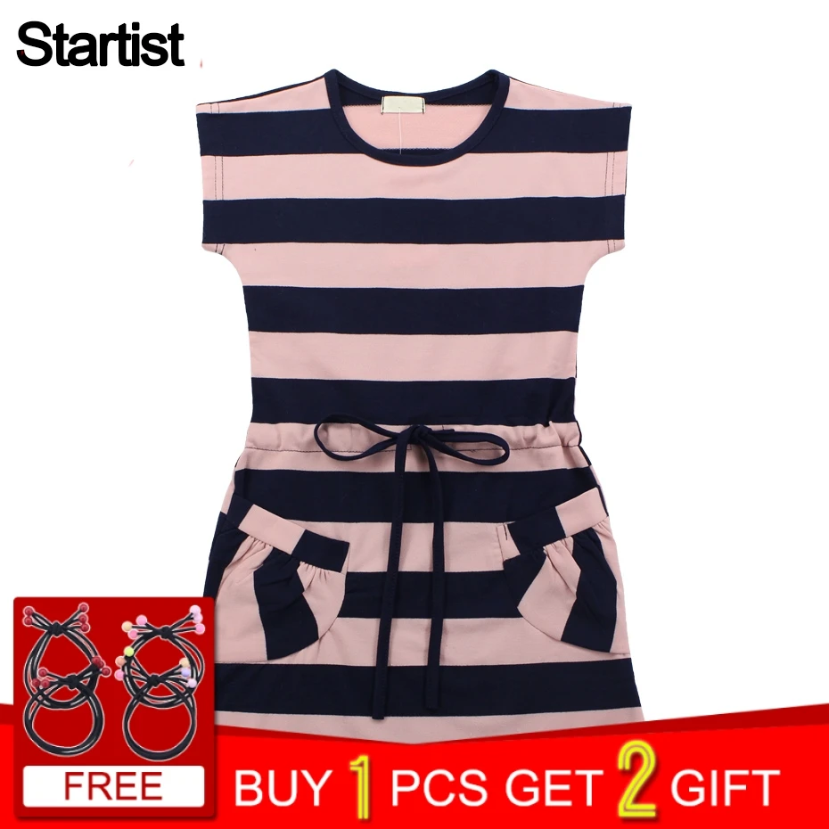 

Summer Dress For Girls Striped Dress Girl Casual Style Girls Dresses Teenage Clothes For Girls 6 8 10 12 13 14 Year