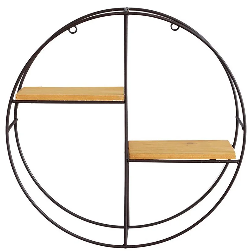 

Shelves,Punch-Free Round Wall-Mounted Shelf|Living Room Tv Wall Set-Top Box Rack|Background Wall Decoration Wall Hanging