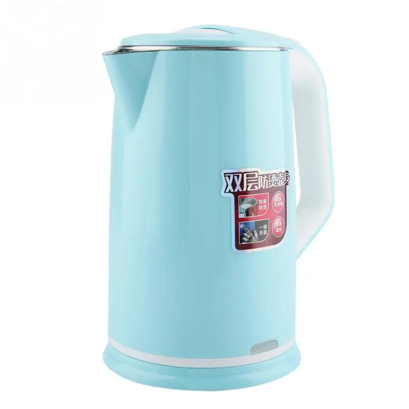 

New 2L 220V Electric Kettle Hot Water Boiling Travel Truck Thermal Insulation Heating Cup Car Teapot Boiler Bottle