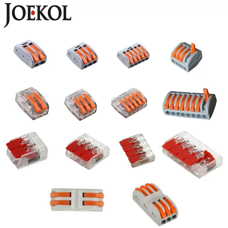 Free Shipping (30-50pcs/lot) 221 222 WAGO mini fast wire Connectors,Universal Compact Wiring Connector,push-in Terminal Block