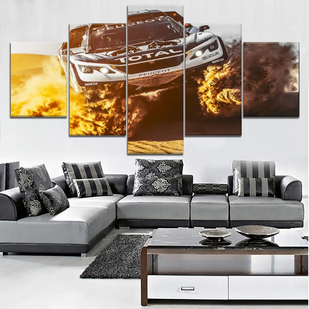 Современные HD печатные настенные картины на холсте модульные 5 шт. картина для