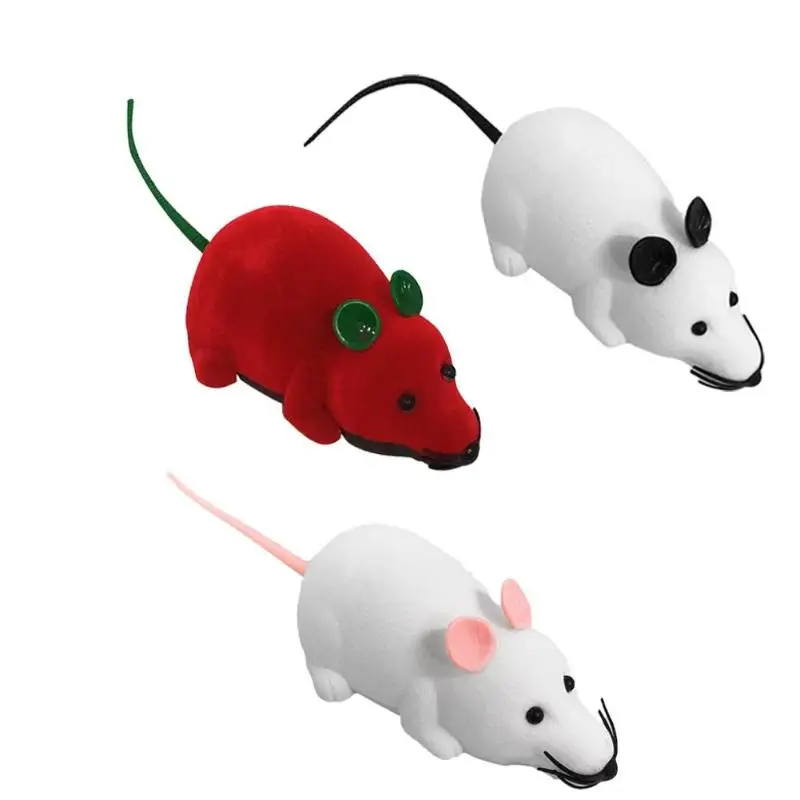 

Novelty Cat Wireless RC Mice Remote Control Electronic False Mouse Kitten Toy