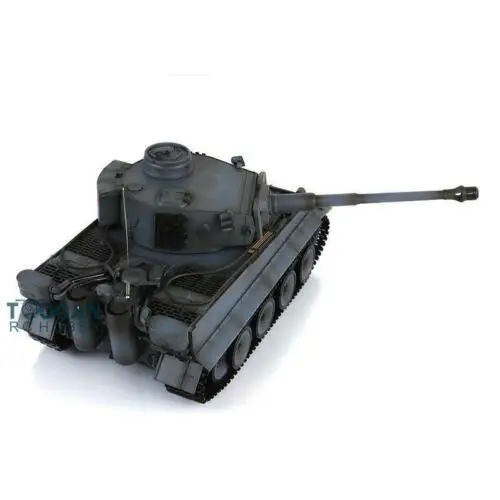 2 4G Henglong 1/16 серый TK 6 0 S поколение инфракрасный боевой Тигр I RTR RC Танк 3818 отдача