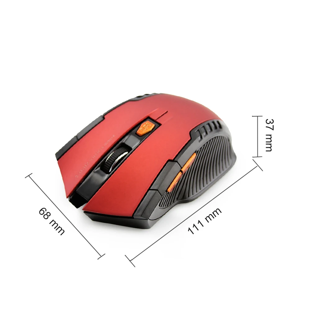 CHYI Wireless Gaming Mouse Ergonomic 6D Optical Mause Gamer Cool Computer Mice 800-1200-1600DPI Ajustable For PC Laptop Desktop CHYI Wireless Gaming Mouse Ergonomic 6D Optical Mause Gamer Cool Computer Mice 800-1200-1600DPI Ajustable For PC Laptop Desktop