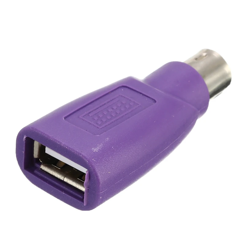 Переходник USB Type A мама в PS/2 порта папа конвертер для мыши и клавиатуры PS2|USB-хабы| |