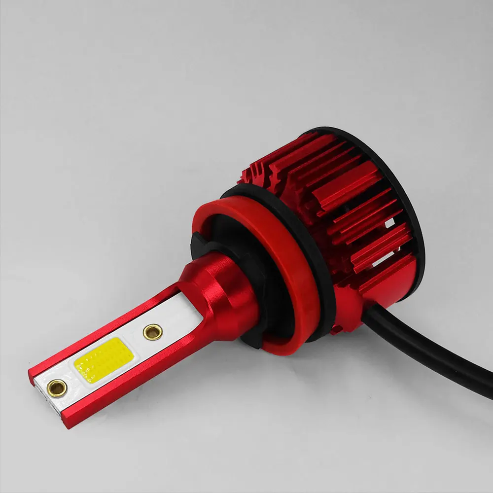 6500K лампы авто H7 COB Cree LED H4/HB2/9003 H8/H9/H11 HB3/9005 HB4/9006 72 Вт 16000lm Автомобильные светодиодные