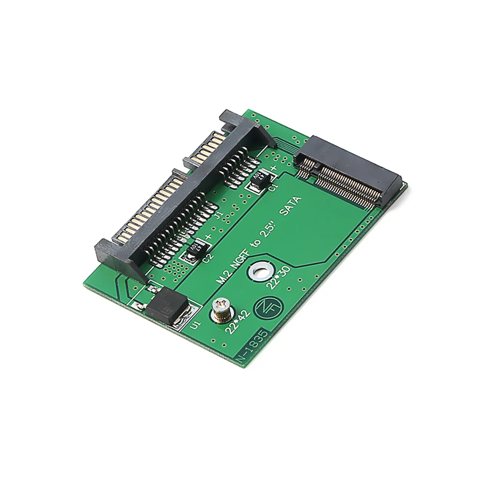 Адаптер M.2 NGFF SSD 2 5 дюйма SATA3 на 2242 SATA|Компьютерные кабели и разъемы| |
