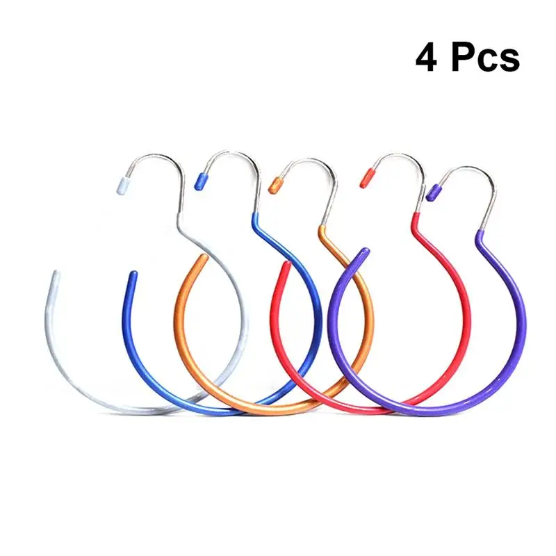 

4pcs Plastic Shoe Drying Rack Multifunctional Clothes Shoes Tie Belt Shawl Scarf Hanger Wardrode Organizer Storage Rack