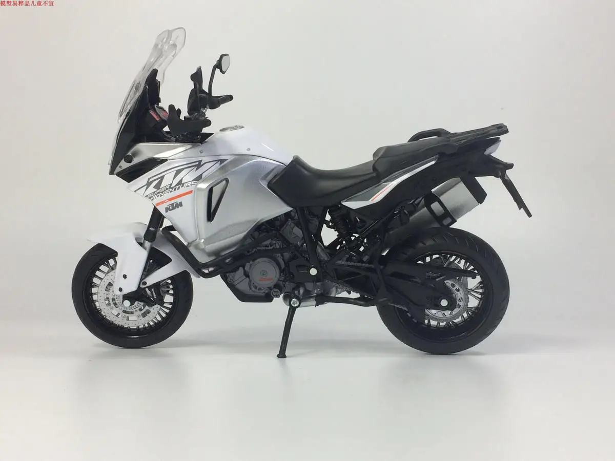 

Exquisite Simulation All Terrain Travel KTM1290 Motorcycle 1:12 Plastic Model Toy Ornaments Collection Gifts Free Shipping