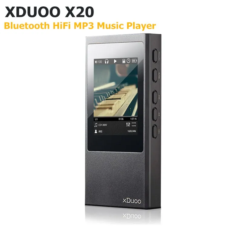 

Original xDuoo X20 High Fidelity Lossless Music DSD HIFI Mp3 MP4 Player DAP Support Apt-X Aptx Bluetooth4.1 xDuoo X3 X10 NANO D3