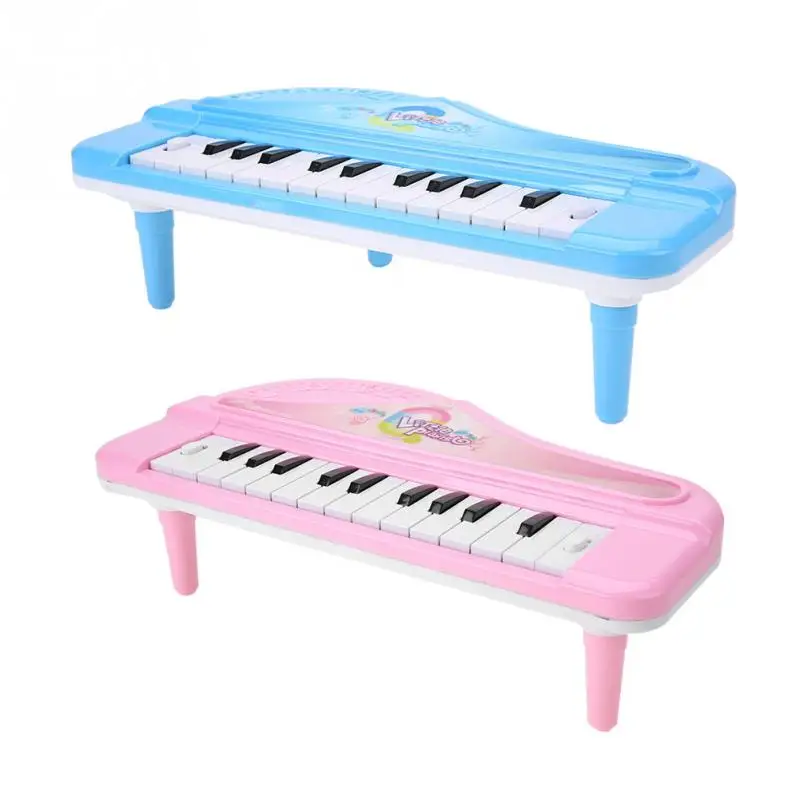 2 Color Mini Electronic Keyboard Kid Piano Toys Piano Toddler Educational Instrument Toy Plastic