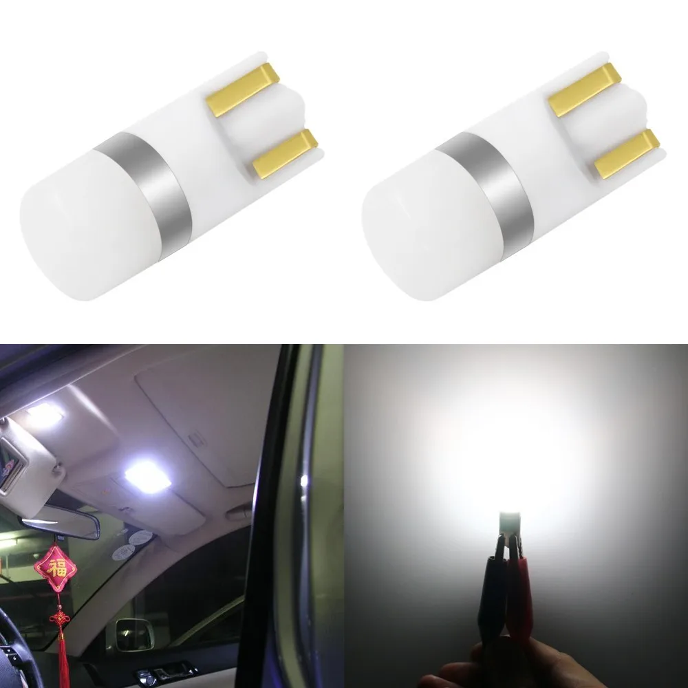 

1 Piece T10 LED W5W LED Light 194 168 DRL 12V Car Auto Sidemarker Parking Width Interior Dome Bulb Reading Lamp Car Styling