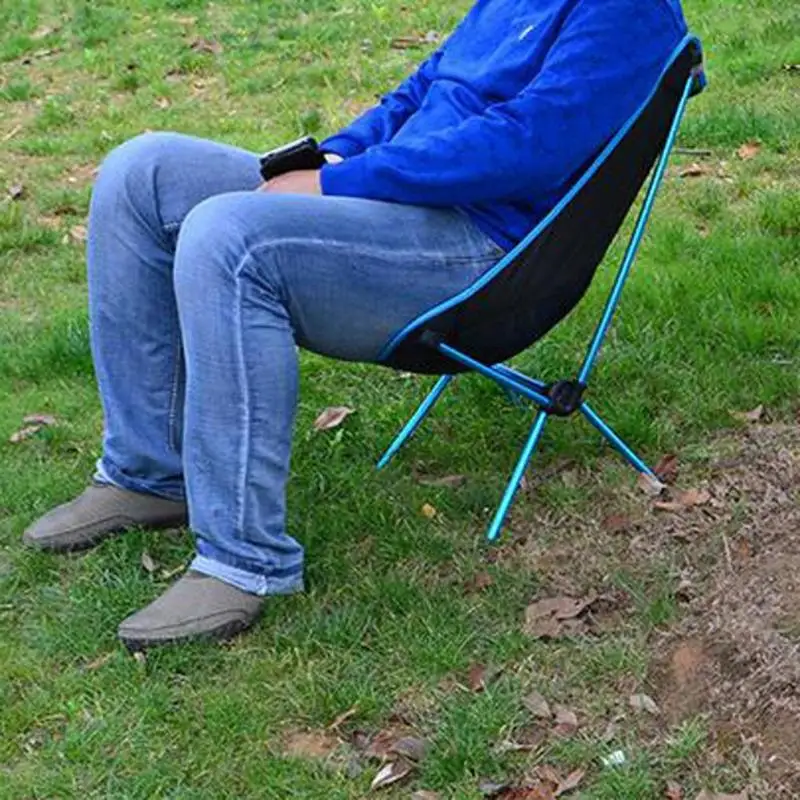 

Portable Folding Camping Chair Seat for Outdoor Fishing Hiking Leisure Picnic Beach Chair BBQ Folding Stool Garden Chair