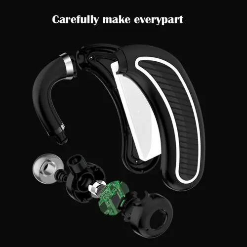 NoEnName Nul New Sweatproof Wireless Bluetooth Headset Stereo Headphone Earphone Sport Handfree