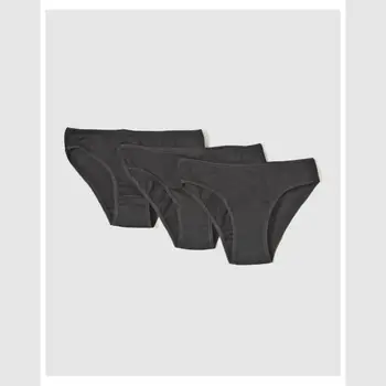 

UNIT - MUJER - BRAGUITAS TANGAS Y CULOTTES - PACK DE 3 BRAGUITAS LISAS