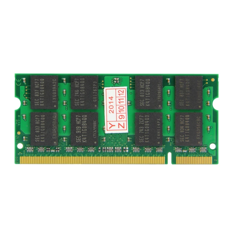 

Xiede Laptop Memory RAM Module DDR2 800 PC2-6400 240Pin DIMM 800mhz For Notebook