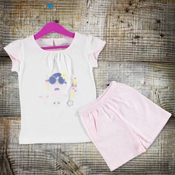 

Aziz Bebe Glamour Baby Ruffled Tshirt Short 2 Pack Set