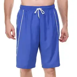 Водостойкие шорты Карманы шнурок контрастного цвета эластичные пляжные карманы плавание талии спортивные для мужчин с шорт