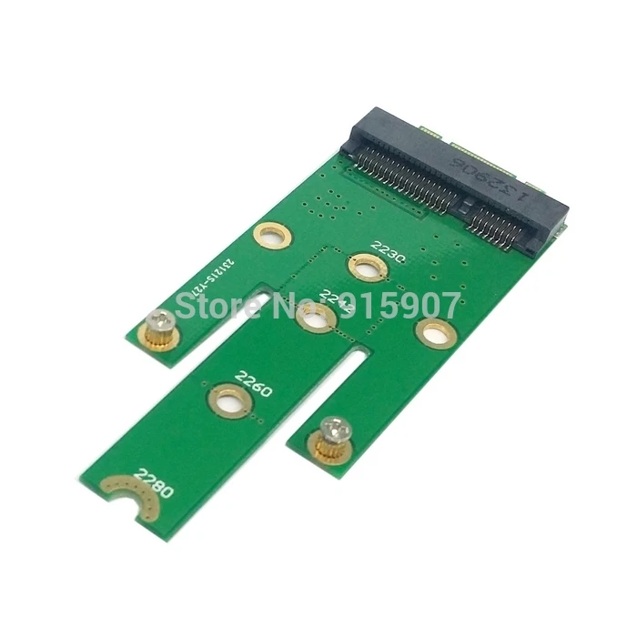 Кабель Mini NGFF M.2 B Ключ SATA на основе SSD к PCI e адаптер mSATA карта 2230 2242 2260/80