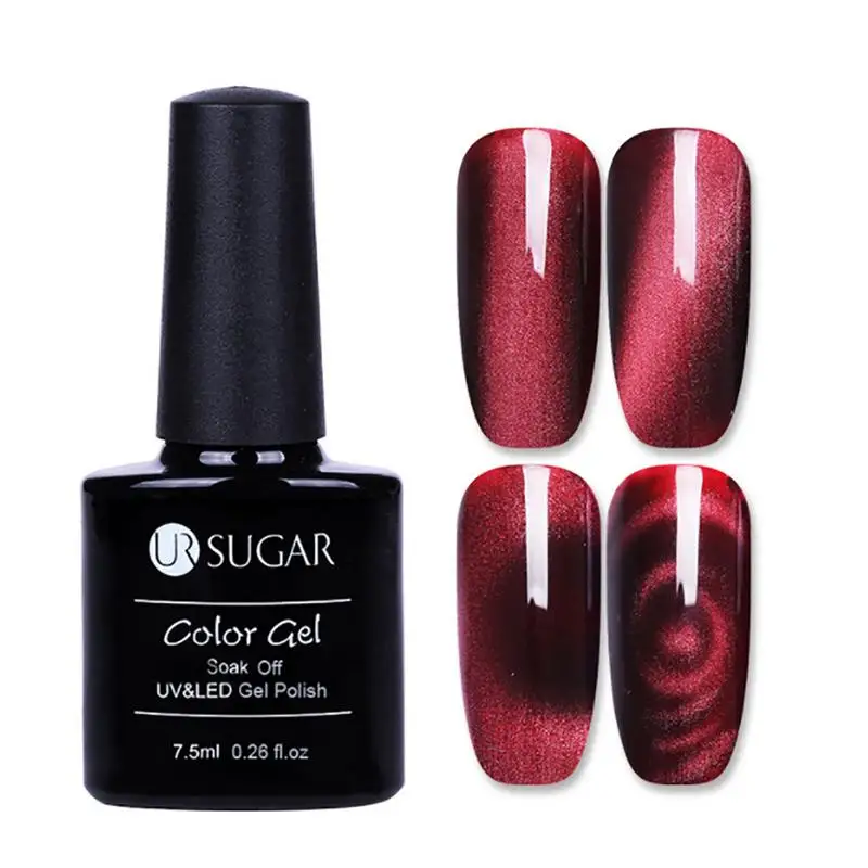 

New 3D Gel Nail Polish Phototherapy Nail Polish Long-lasting Magic Nail Tips With The Pandora Cat Eye Gel Nail Manicure Glue