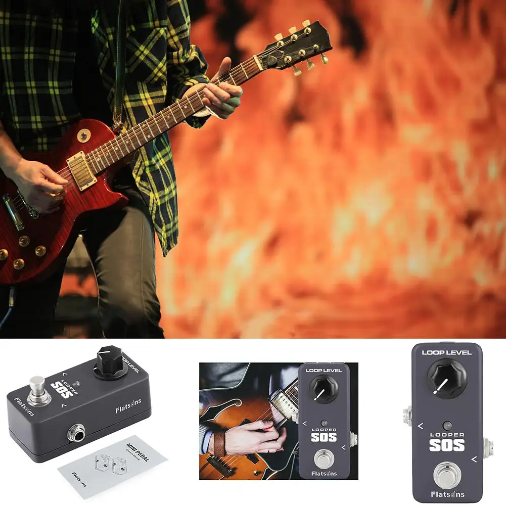 KOKKO электрическая гитара Looper Effects Pedal Loop мини одна педаль гитары ra Effect True Bypass