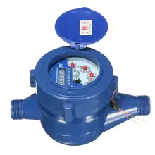 1 шт пластиковый одиночный 15 мм поток сухой холодной воды стол садовый домашний счетчик воды широкий диапазон измерения минимальное считывание 0,0001