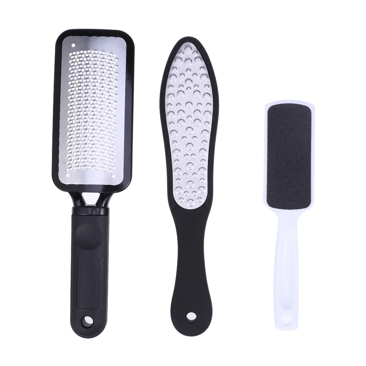 3pcs Foot File Stainless Steel Professional Callus Remover Pedicure