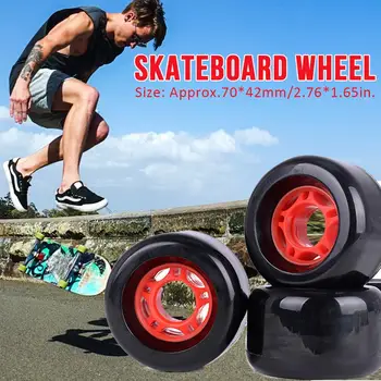 

4pcs Super Elastic Skateboard Wheel Wearable And Durable Drift Board Long Board Fish Board Skateboard Wheel