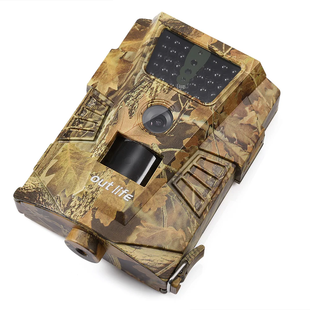 Outlife Trail camera 12MP 1080P 30 шт. Инфракрасные светодиоды 850nm охотничья камера IP65 водонепроницаемая камера с углом обзора 120 градусов