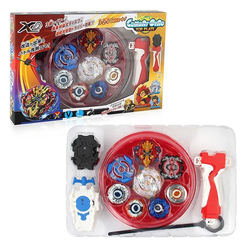 

Bursting Gyro Toys Alloy Assembly Competitive Battle Spinning Gyroscope Blayblade Launcher Kit For Children Beyblade Burst