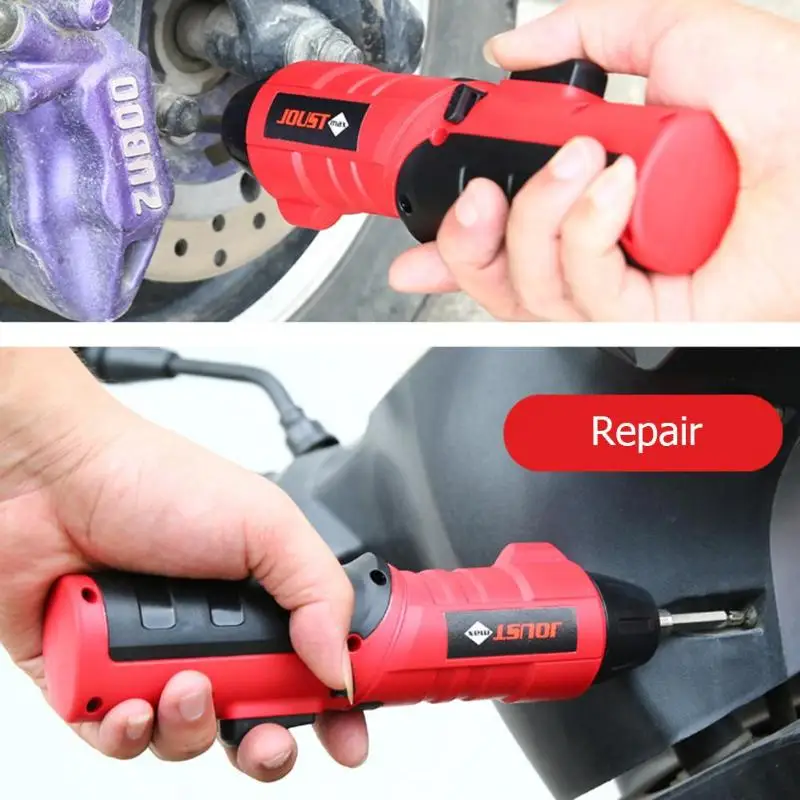 

4.8V Multi-function Electric Screwdriver Rechargeable power tool Set Household Drill Power Tools EU Plug household accessories