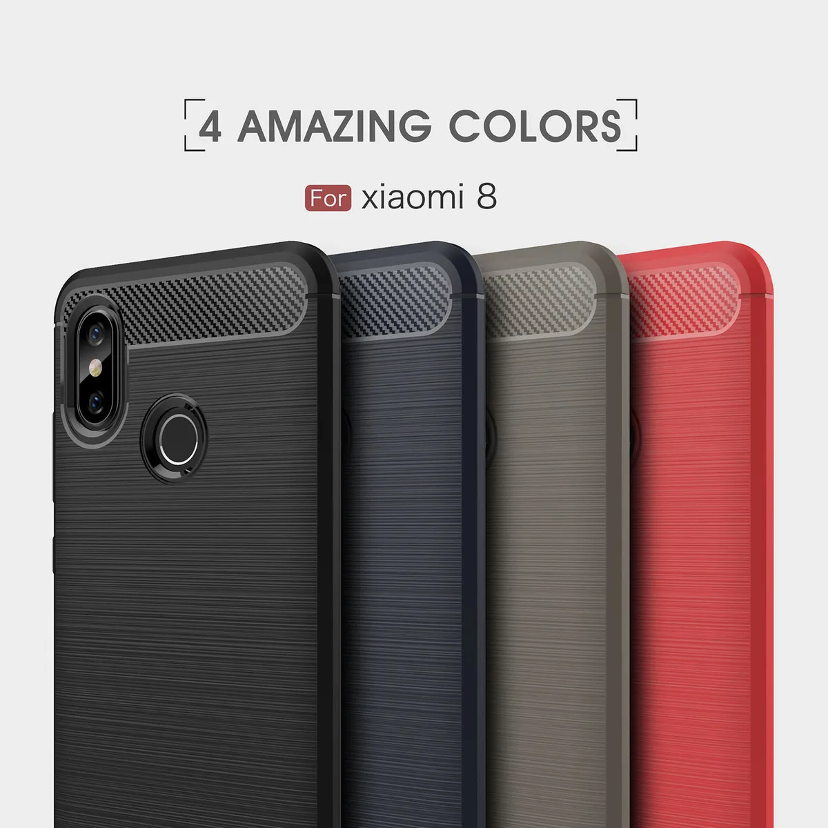 Для Xiaomi8 SE Explorer чехол углеродного волокна кисти Технология с совершенным