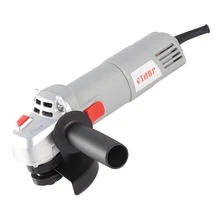 Машина шлифовальная угловая Ставр МШУ-115/750(Мощность 750 Вт, число оборотов 11000 об/мин, диаметр диска 115 мм, плавный пуск, фиксация кнопки включения, дополнительная рукоятка, защитный кожух, ключ в комплекте