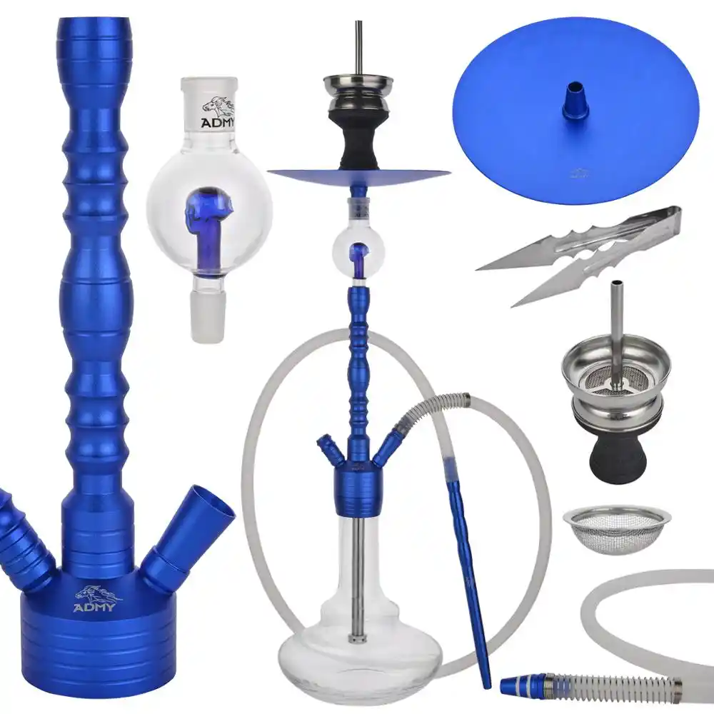 Admy シーシャ水ギセル完全なセットホースチューブボウル炭ホルダー熱キーパー釜小金属水ギセルアクセサリーセット Shisha Pipes Accessories Aliexpress