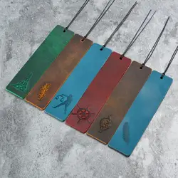 Пояса из натуральной кожи закладка для ноутбуков канцелярские закладки зажимы так много цвета индивидуальный дизайн