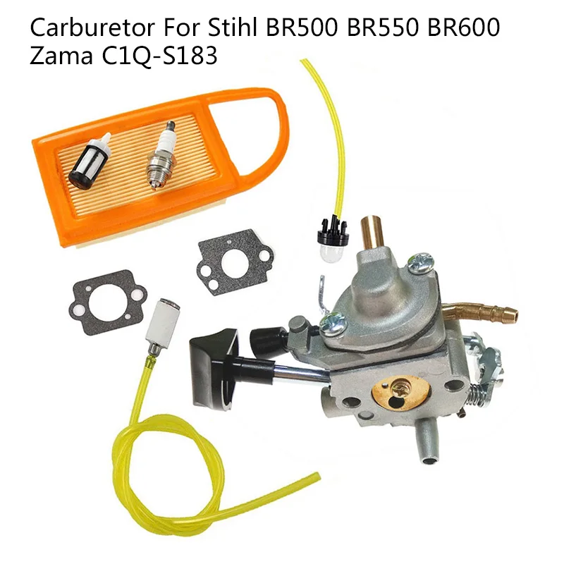 

2018 Carburetor For Stihl BR500 BR550 BR600 Backpack Blower Zama C1Q-S183 Carb H