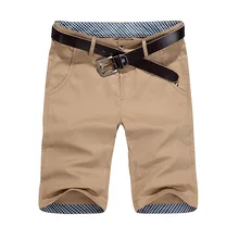 Повседневные мужские шорты до колена удобные летние свободные шорты с эластичной резинкой на талии большие размеры короткие Hombre