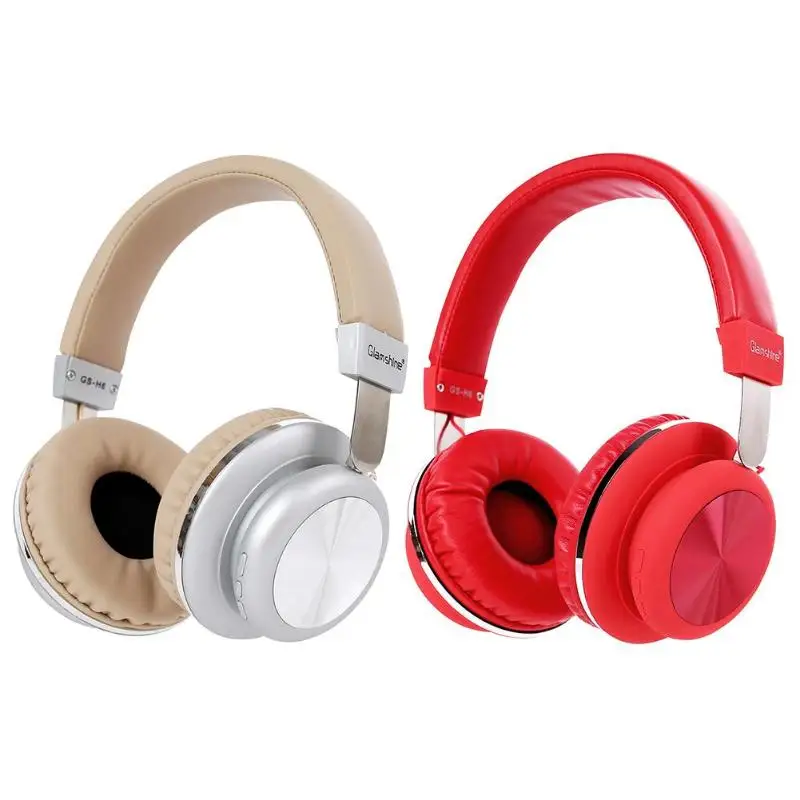 GS H6 Bluetooth наушники Спортивная беспроводная гарнитура тяжелый бас с микрофоном