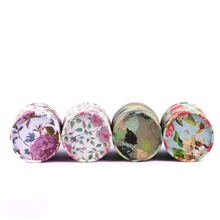 Xin Jia Yi упаковка круглой формы бумажные упаковочные банки популярный дизайн виниловая домашний декор настенная бумага может подгонять бумажные трубки