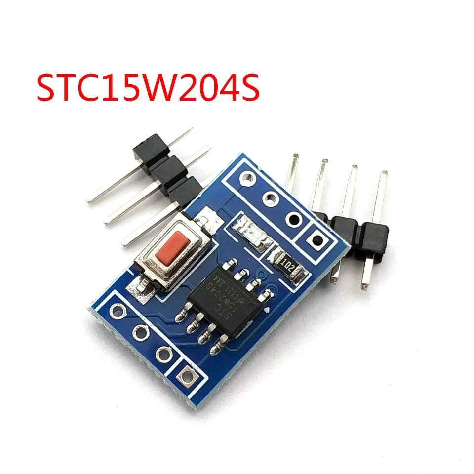 Минимальная системная плата STC15W204S SCM макетная 51 SOP8 STC15F104E|Запасные части| |