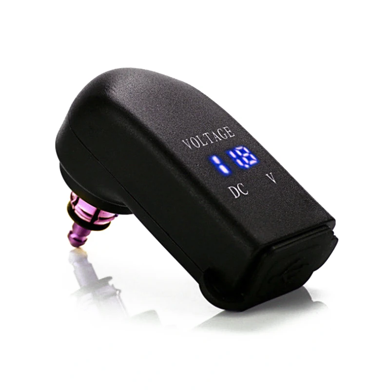 

For BMW Power Socket 1PC Motorcycle Dual USB 4.8A Charger High Quality LED Digital Voltmeter Adapter Voltmeter Mayitr