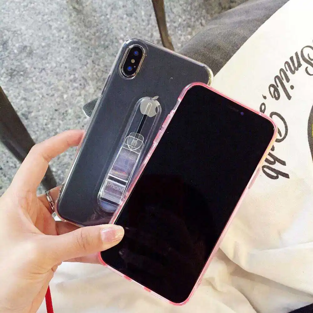 Мягкий чехол KISSCASE из ТПУ для Samsung Galaxy J3 J5 J7 2016 2017 J4 J6 J8 A6 A8 Plus 2018 с держателем пальцев