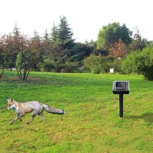 IP65 Водонепроницаемый 2 шт Сад Двор солнечной энергии отпугиватель животных жмых драйвер принята ультразвуковая Технология